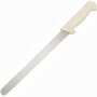 12" Wavy Edge Slicing Knife With Value Grip Handle White