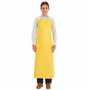 Ansell 56-300 AlphaTec Heavy-Duty PVC Apron, Yellow 18 Mil 35" x 48"