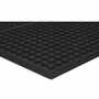 Apache Mills 39-378-0920 Black Rubber Anti-Fatigue Mat Non-Slip, 36" x 60