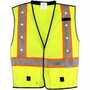 Avondale SL-VEST-Y ANSI Class 2 LED Safety Vest Hi-Vis Yellow