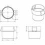 Bonar 2012 Natural Round Utility Drum, 10 gal