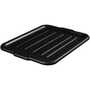 CFS 4401203 Comfort Curve Universal Bus Box Lid, 20" x 15", Black