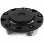 Carlisle 3691003 Flo-Pac Round Trash Can Dolly Black