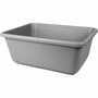 Large Gray Plastic Lug, 19" x 25" x 11"