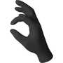 Eagle Protect Visible Black Nitrile Gloves, Disposable, Pwdr-Free