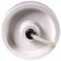 IHD Solutions PWP520-08WS Polyolefin Wheel, 700 lb Capactiy