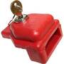 Jendyk 6203 KA Glad Hand Trailer Lock, Plastic, Keyed Alike
