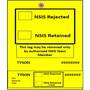 Kay Toledo NSISTAG Yellow NSIS Rejected/Retained Tag