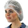 Keystone® 111NWI-10-21-WHITE Pleated Disposable Bouffant Cap