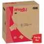 Kimberly-Clark 41048 WypAll X80 White Wipers in Pop-Up Box, 80/box