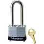 MasterLock 3LHBLK Safety Lockout Padlock Steel Black, Keyed Different