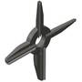 WEILER KNIFE HOLDER 108-2441SS 4 BLADE STAINLESS STEEL