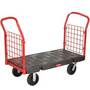 Rubbermaid FG448600BLA Side-Panel Platform Truck 24"x48", 2000 lb Cap