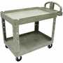 Rubbermaid FG450088 HD Utility Cart, Lipped Shelf, Size Med, 500# Cap