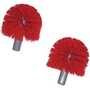 Unger BBRHR Ergo Toilet Bowl Brush Replacement Heads, Red