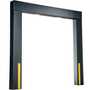 Vestil D-150-xx Nylon-Reinforced Vinyl Dock Seal, 8' High, Black