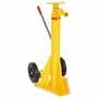 Vestil LO-J Steel Ratchet Trailer Stabilizing Jack Yellow 39 - 51