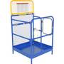 Fork Mounted Work Platform, 1000 lb, Single Gate, Welded Steel