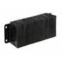 Vestil Laminated Rubber Dock Bumper 10 In. x 24 In. x 6 In. Black
