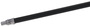 Carlisle Flo-Pac 3620275 Black Metal Handle, 60-Inch