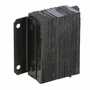 Vestil Laminated Rubber Dock Bumper 12 In. x 12 In. x 4-1/2 In. Black