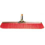 Sweep Brush, Synthetic, 17 in, Red