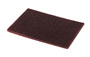 3M Scotch-Brite 7447 Abrasive Hand Pads, Maroon, 6"x9"