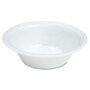 Dart® 12BWWQRPK Quiet Classic Laminated Foam Dinnerware, Bowl, 12 oz, White, 125/Pack