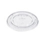 SOLO® 662TSPK Straw-Slot Cold Cup Lids, Fits 9 oz to 20 oz Cups, Clear, 100/Pack