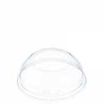 Dart® DLW626 Open-Top Dome Lid, Fits 16 oz to 24 oz Plastic Cups, Clear, 1.9" Dia Hole, 1,000/Carton