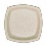 Dart® 6PSC1PFPK Compostable Fiber Dinnerware, ProPlanet Seal, Plate, 6.7 x 6.7, Tan, 125/Pack