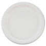 SOLO® MP9BR2054 Bare Eco-Forward Clay-Coated Paper Dinnerware, ProPlanet Seal, Plate, 8.5" dia, White, 125/Pack, 4 Packs/Carton