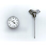 Bi-Therm®, Pocket Stem Dial Thermometer, 0 to +250 °F, 3 in, 2 in, Stainless Steel