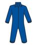 PIP Global Polypropylene Coverall, Navy Blue