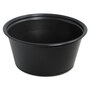 Dart® 325PCBLK Conex Complements Portion/Medicine Cups, 3.25 oz, Black, 125/Bag, 20 Bags/Carton