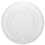 SOLO® 600TS Straw-Slot Cold Cup Lids, Fits 10 oz Cups, Clear, 100 Pack, 25 Packs/Carton
