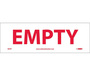 Empty Sign, Vinyl