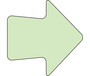 Arrow Symbol Sign for Fire Safety, Vinyl