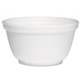 Dart® 10B20 Foam Bowls, 10 oz, White, 50/Pack, 20 Packs/Carton