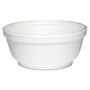 Dart® 8B20 Foam Bowls, 8 oz, White, 50/Pack, 20 Packs/Carton