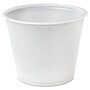 Dart® P550N Polystyrene Portion Cups, 5.5 oz, Translucent, 250/Bag, 10 Bags/Carton