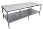 Stainless Steel Top Preparation Table, 30" Width