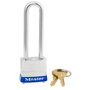 Non-Rekeyable Padlock, Laminated Steel, Keyed Different