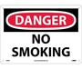 Danger No Smoking Sign, Vinyl