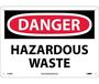 Danger Hazardous Waste, Plastic