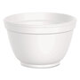 Dart® 6B12 Foam Container, Squat, 6 oz, White, 50/Pack, 20 Packs/Carton