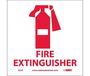 Fire Extinguisher Sign, Vinyl