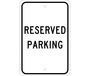 Reserved Parking, Aluminum