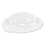Dart® C16BDL PresentaBowls Clear Dome Lids, 5.4 Diameter x 1.1 h, Plastic, 504/Carton