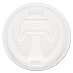 Dart® 16RCLPK Optima Reclosable Lid, Fits 12 oz to 24 oz Foam Cups, White, 100/Pack